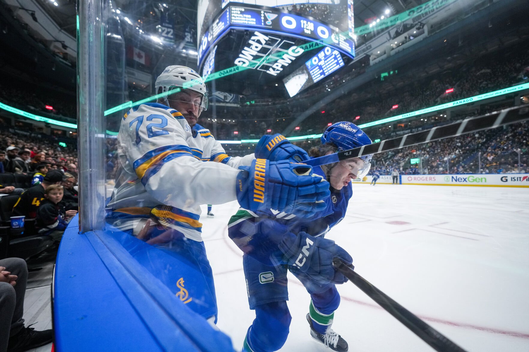 Blues Canucks Hockey
